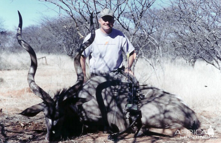 Bow Hunting Greater Kudu in Namibia