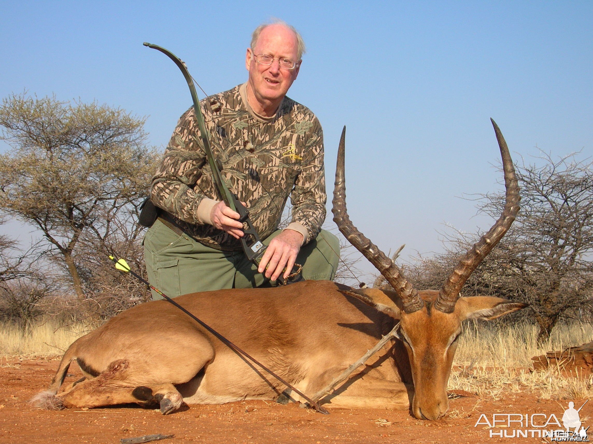 Bow Hunting Impala in Namibia