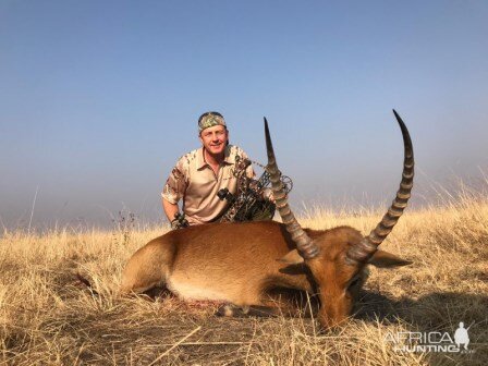 Bow Hunting Red Lechwe in South Africa