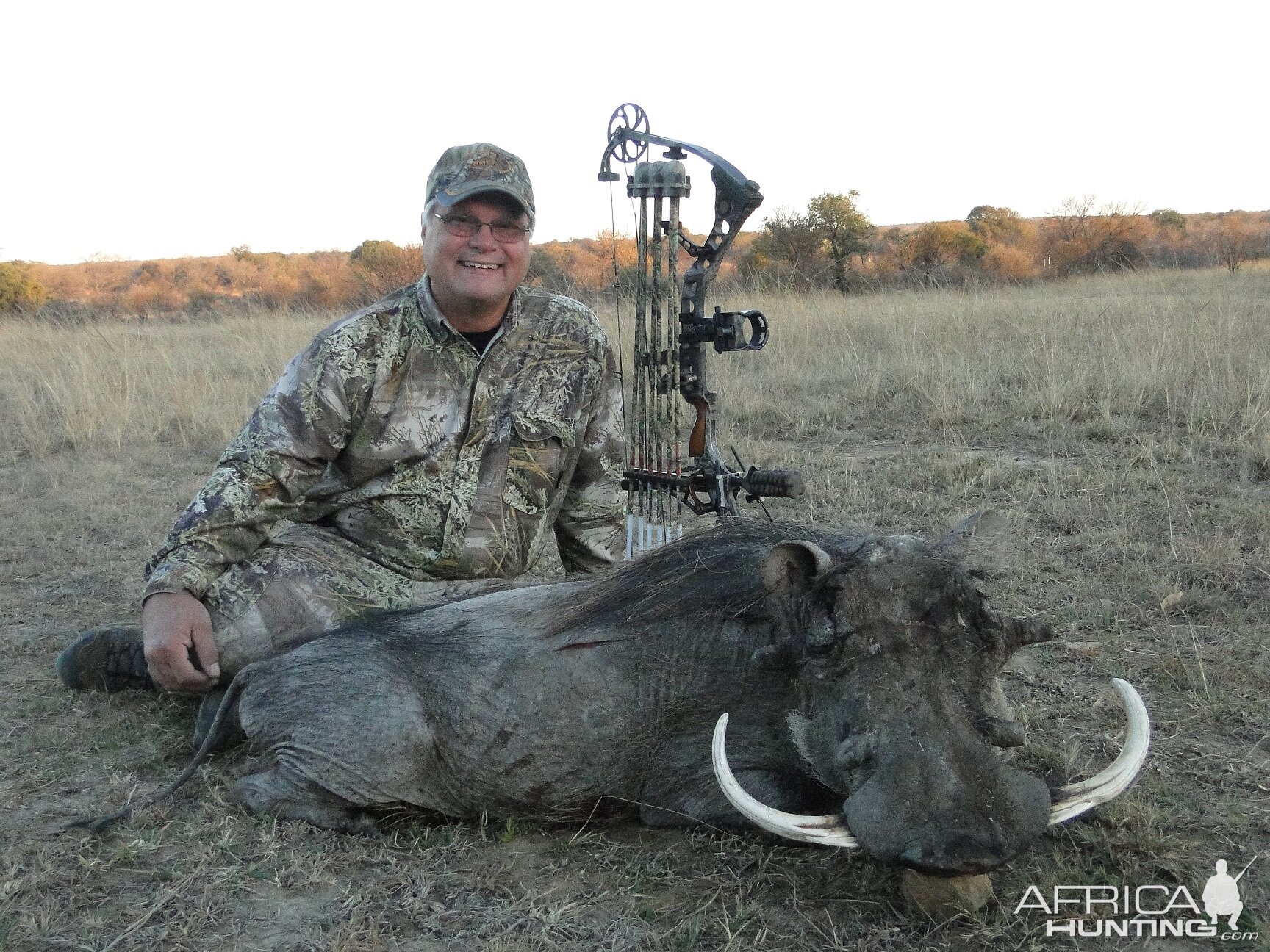 Bow Hunting Warthog in South Africa