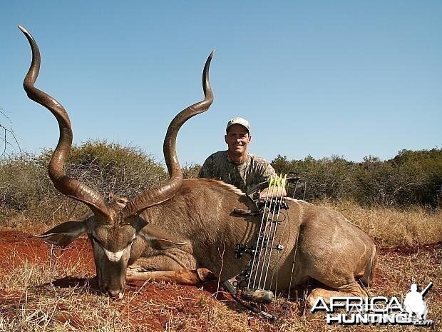 Bowhunt Kudu 59 3/4 on one side and 61 on the other