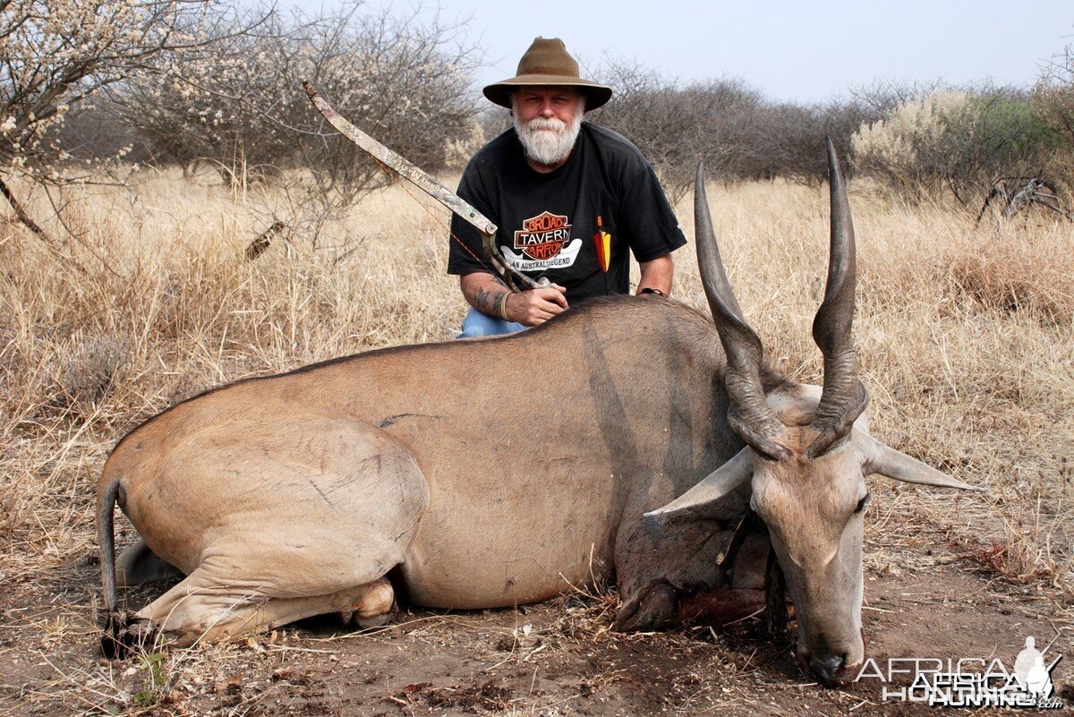 Bowhunting Eland