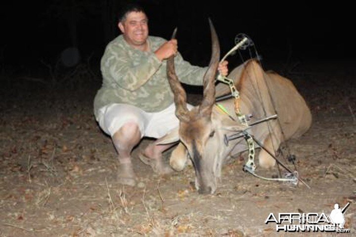 Bowhunting Eland