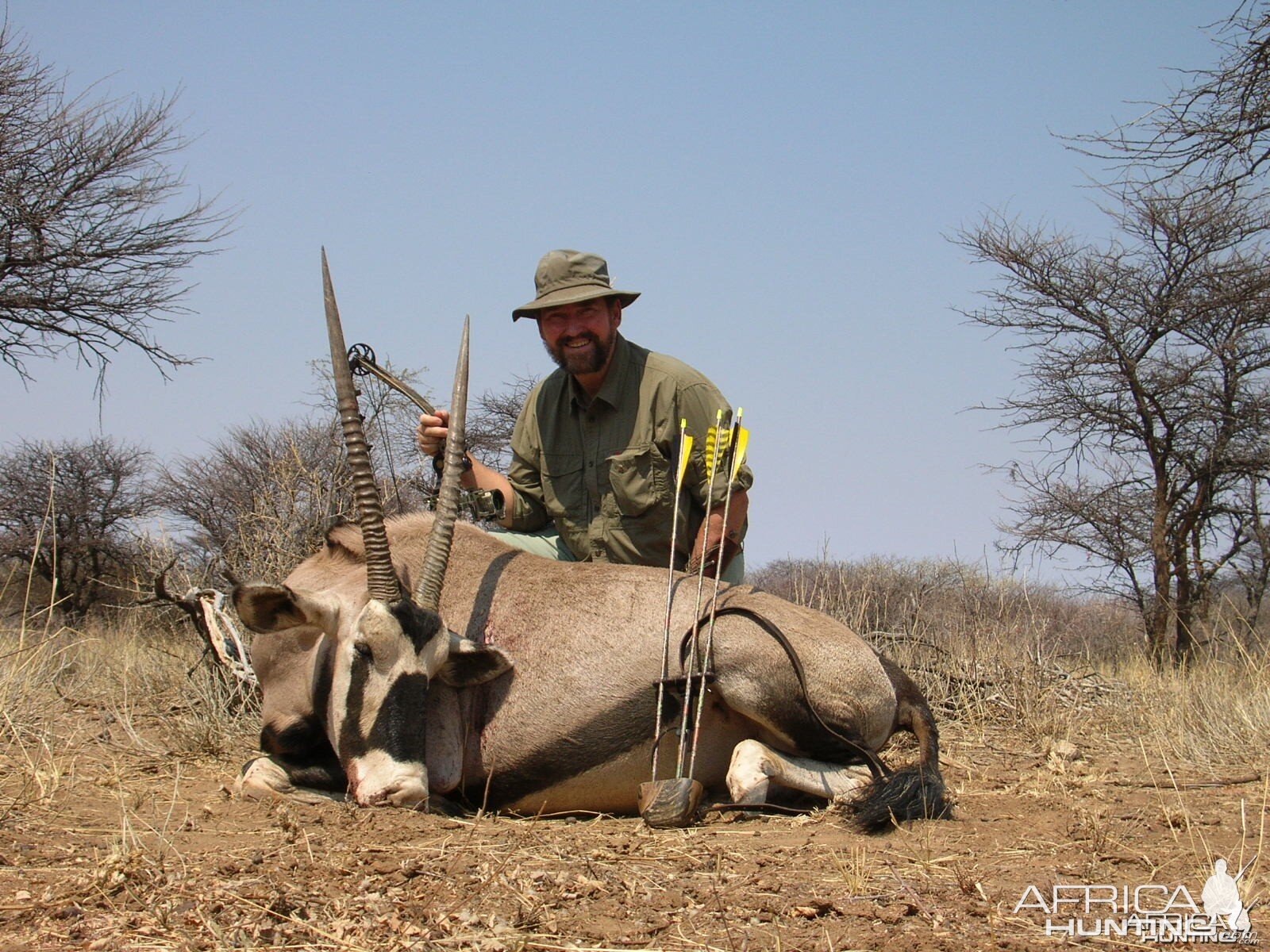 Bowhunting Gemsbok in Namibia