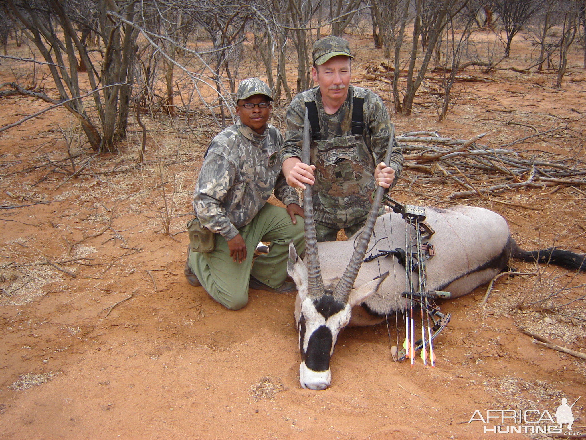 Bowhunting Gemsbok in Namibia