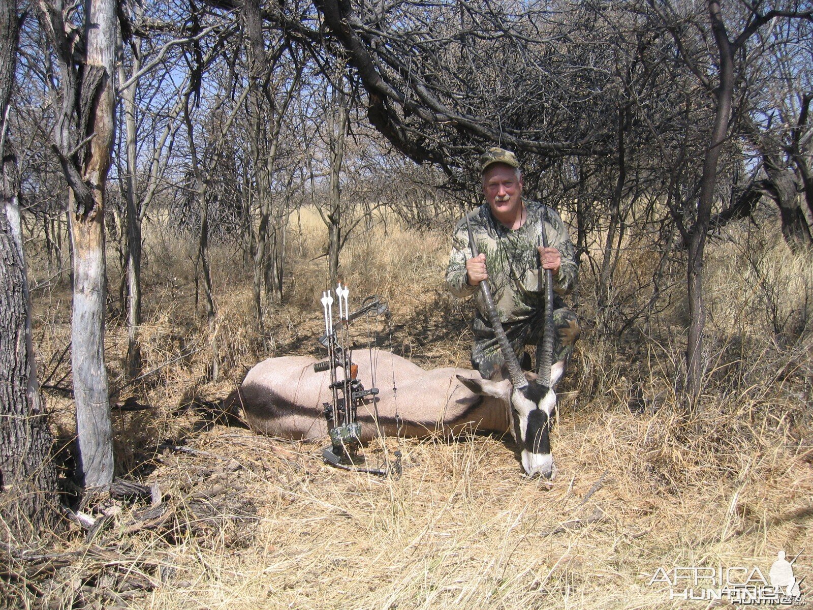 Bowhunting Gemsbok in Namibia