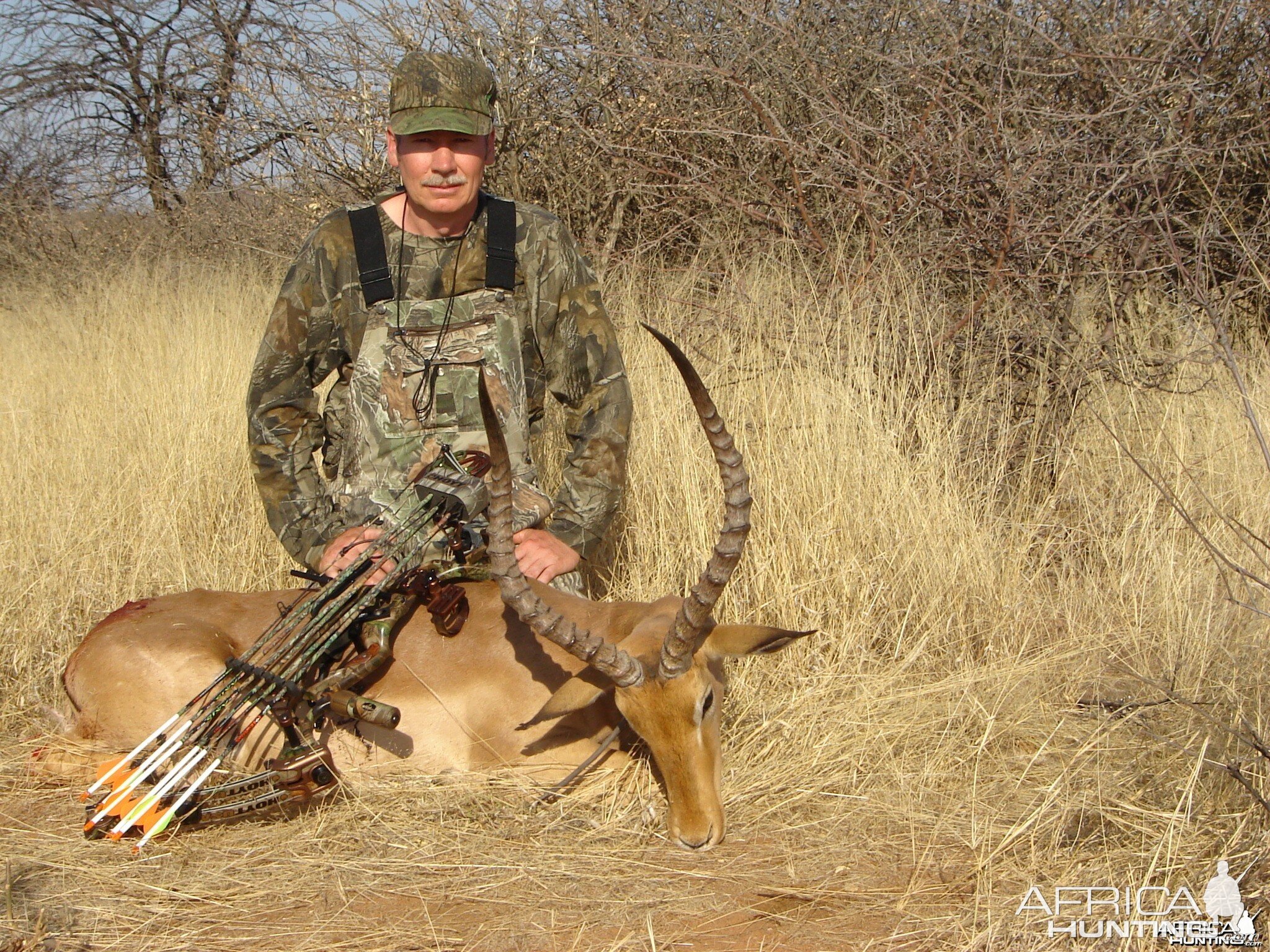 Bowhunting Impala in Namibia