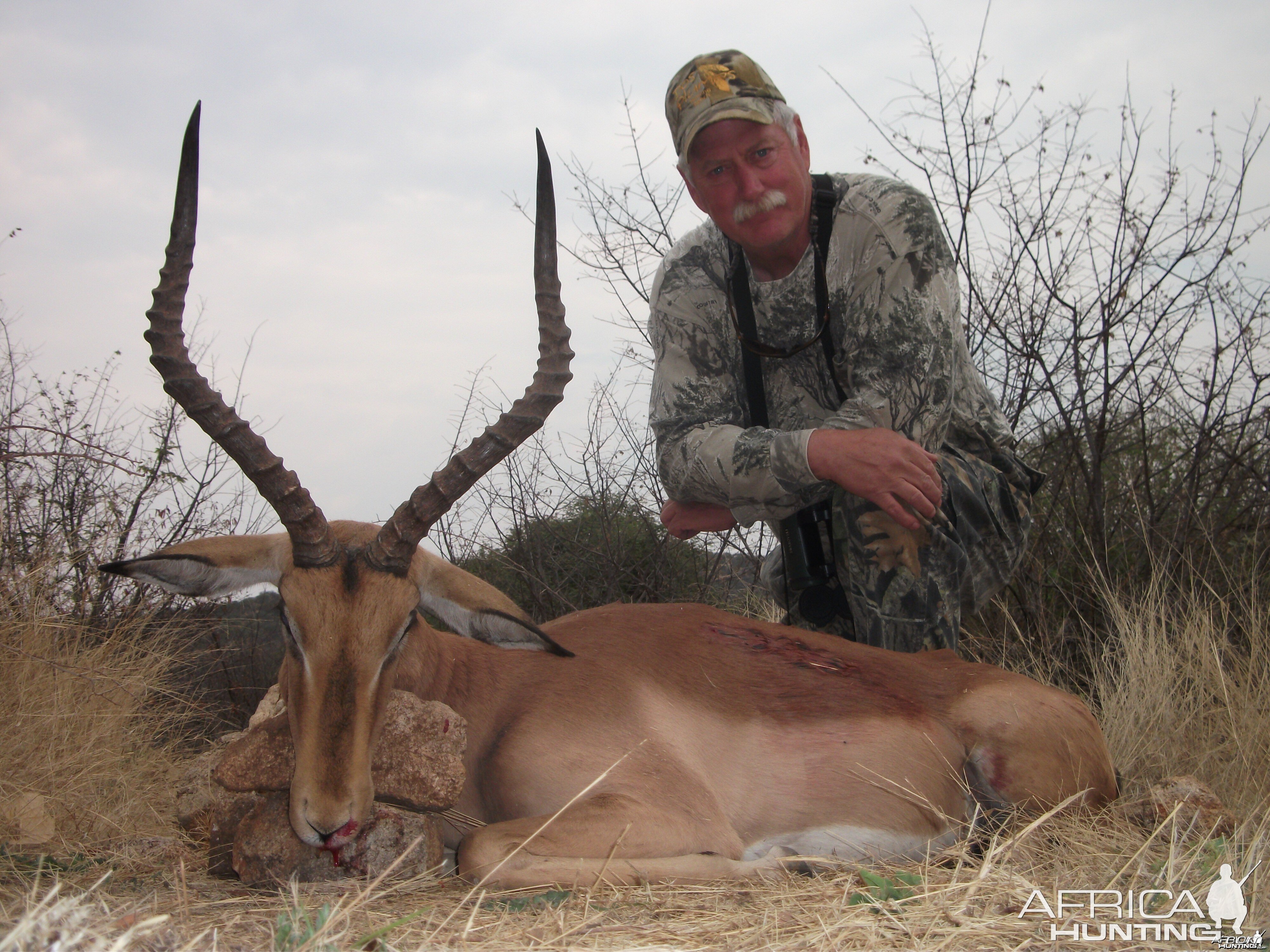 Bowhunting Impala in Namibia