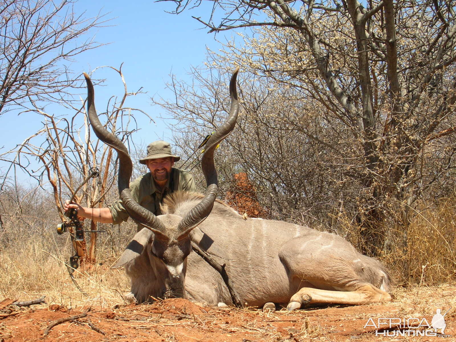 Bowhunting Kudu in Namibia