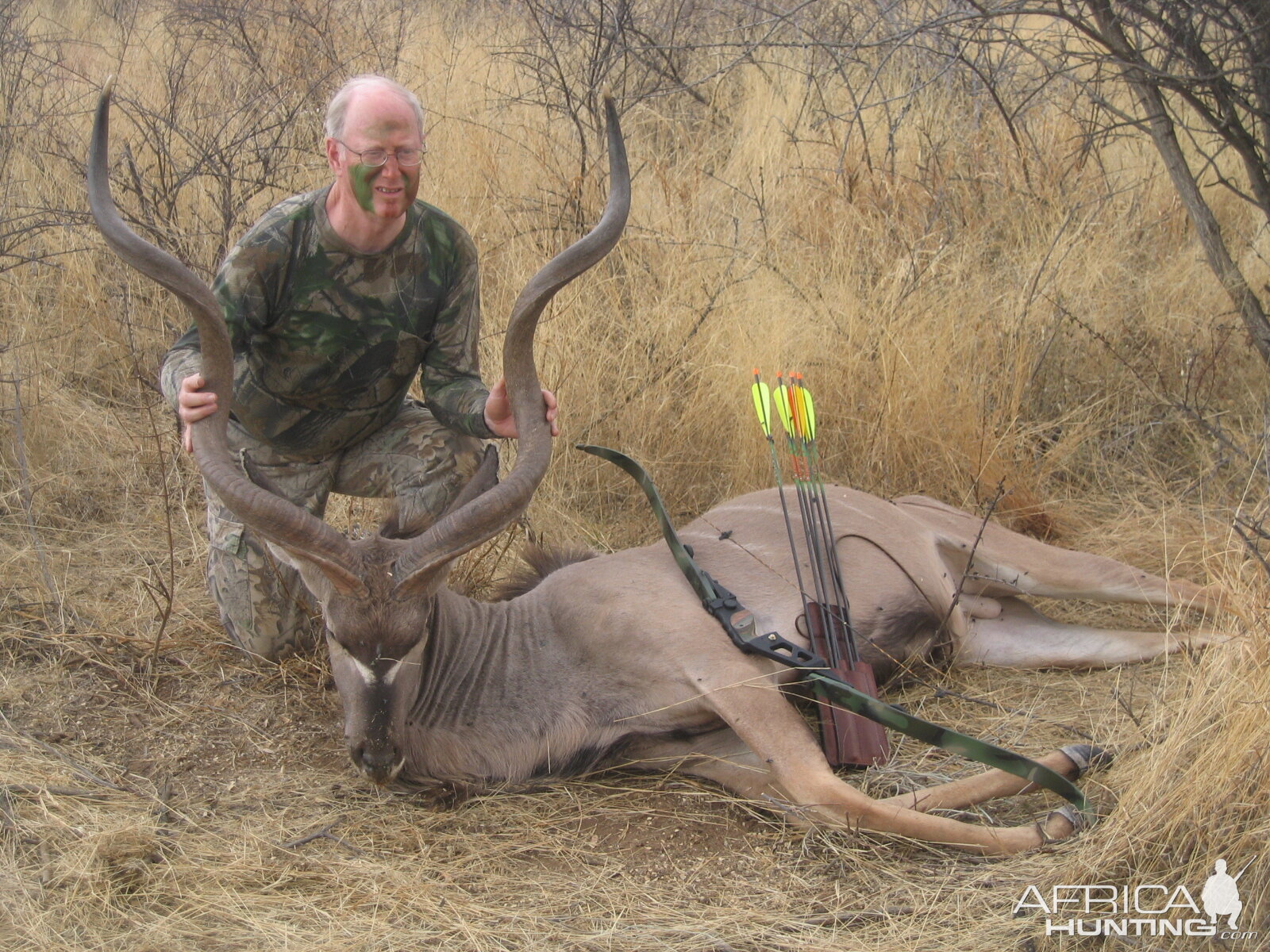 Bowhunting Kudu in Namibia