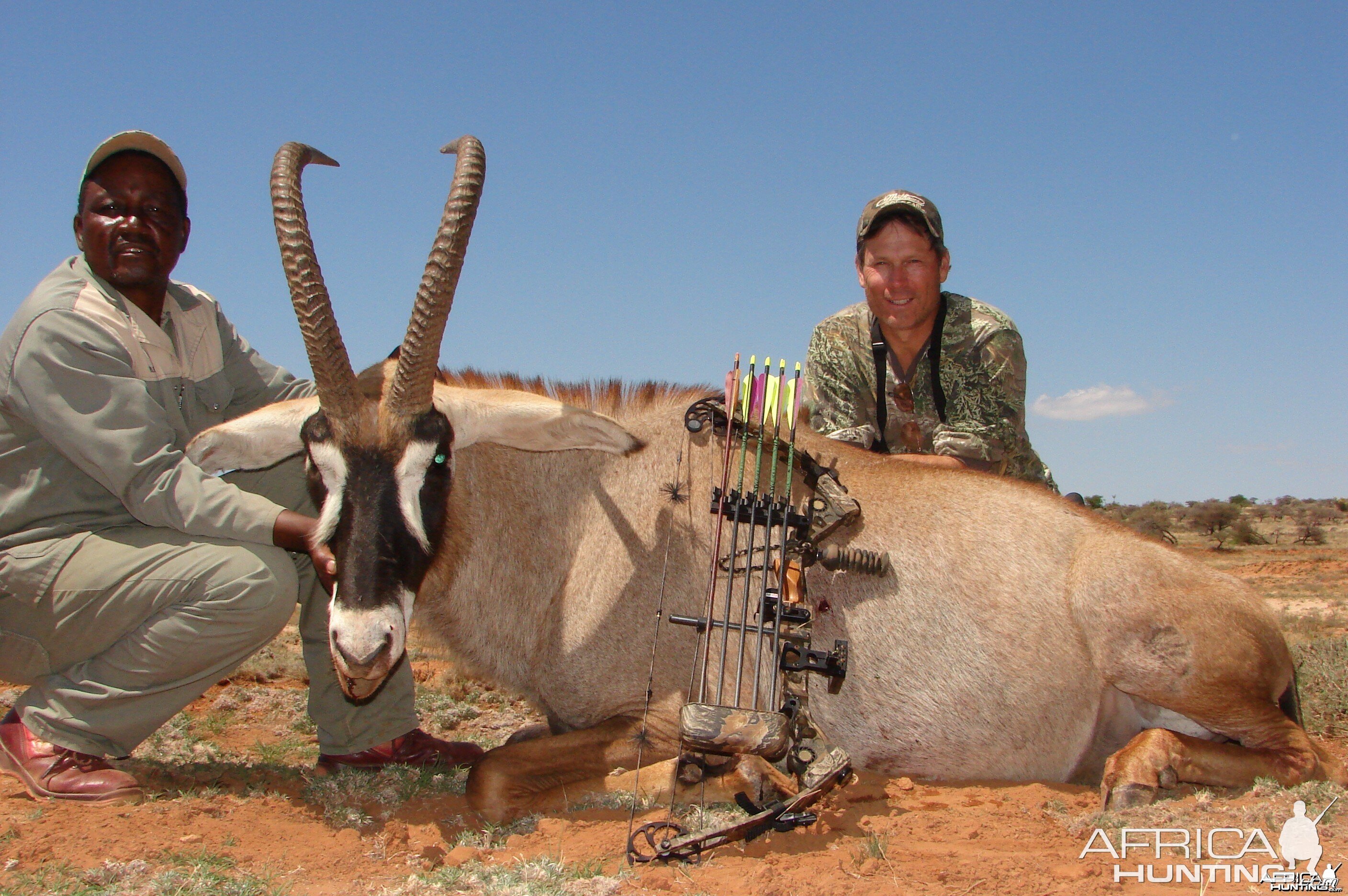 Bowhunting Roan with Wintershoek Johnny Vivier Safaris in SA