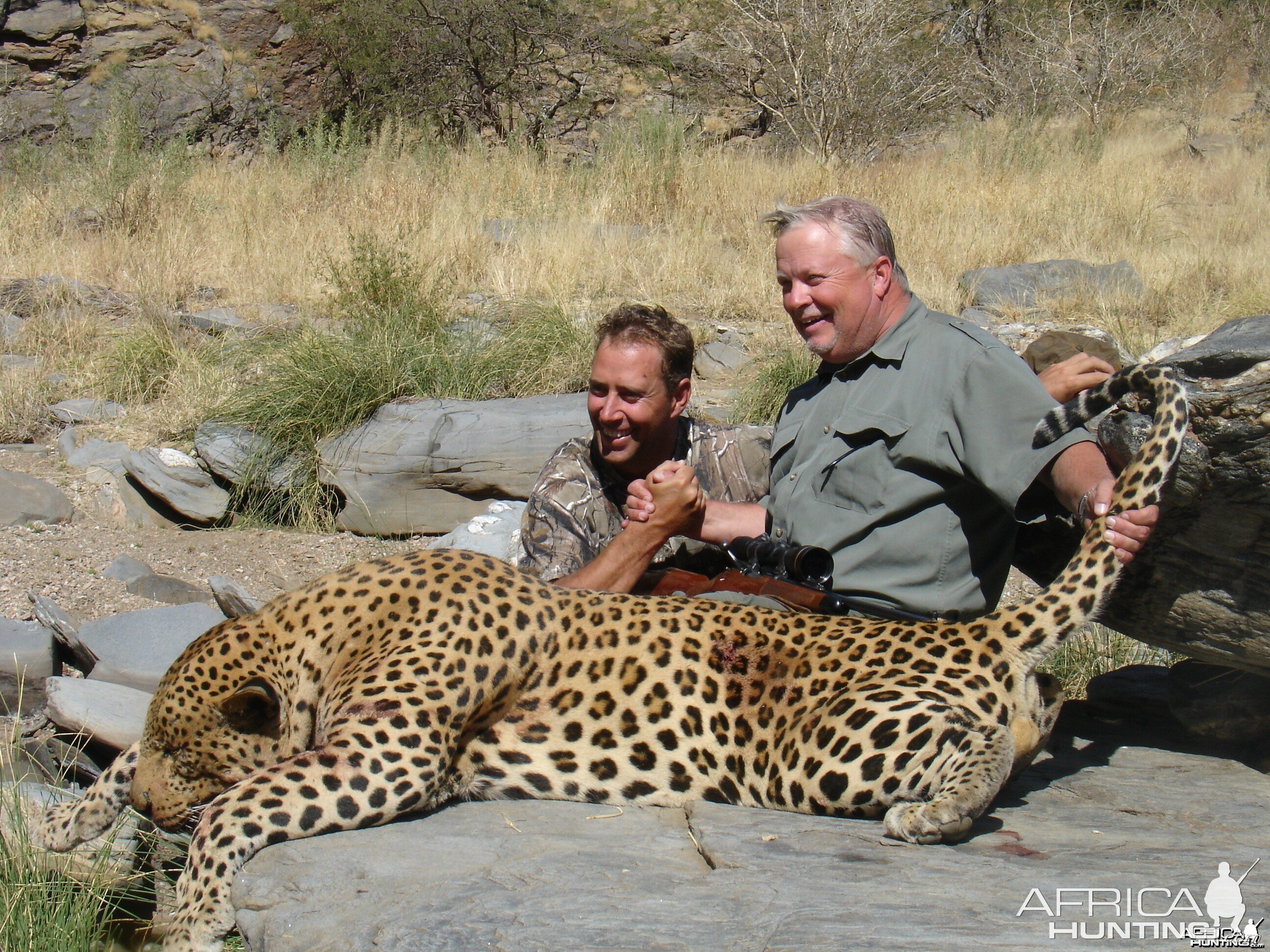 Brad Smith from Texas with Monster Leopard