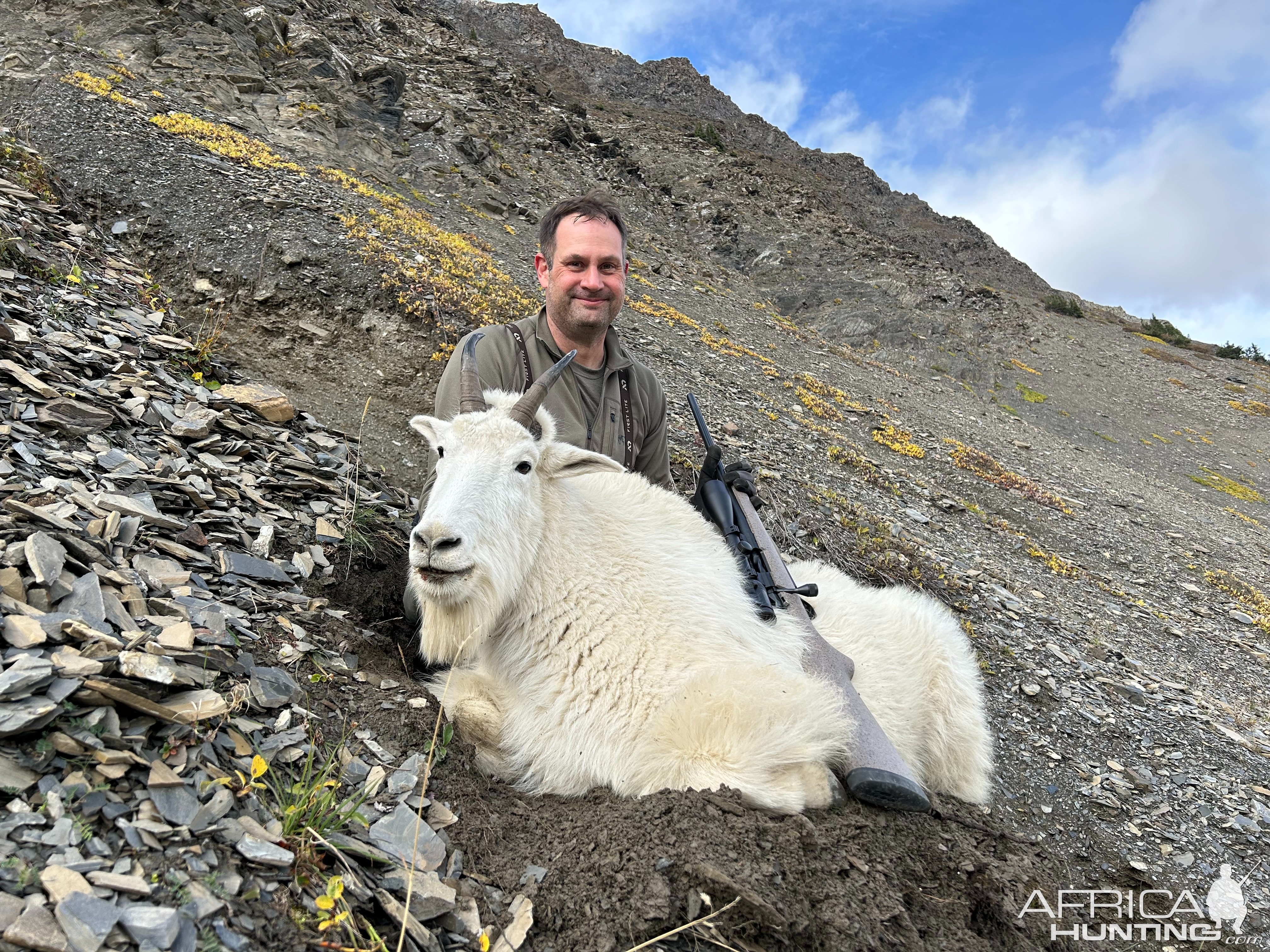 British Columbia Mountain Goat Hunt Canada