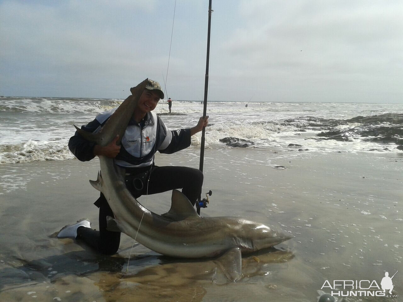 Bronze Whaler Shark Fishing Namibia