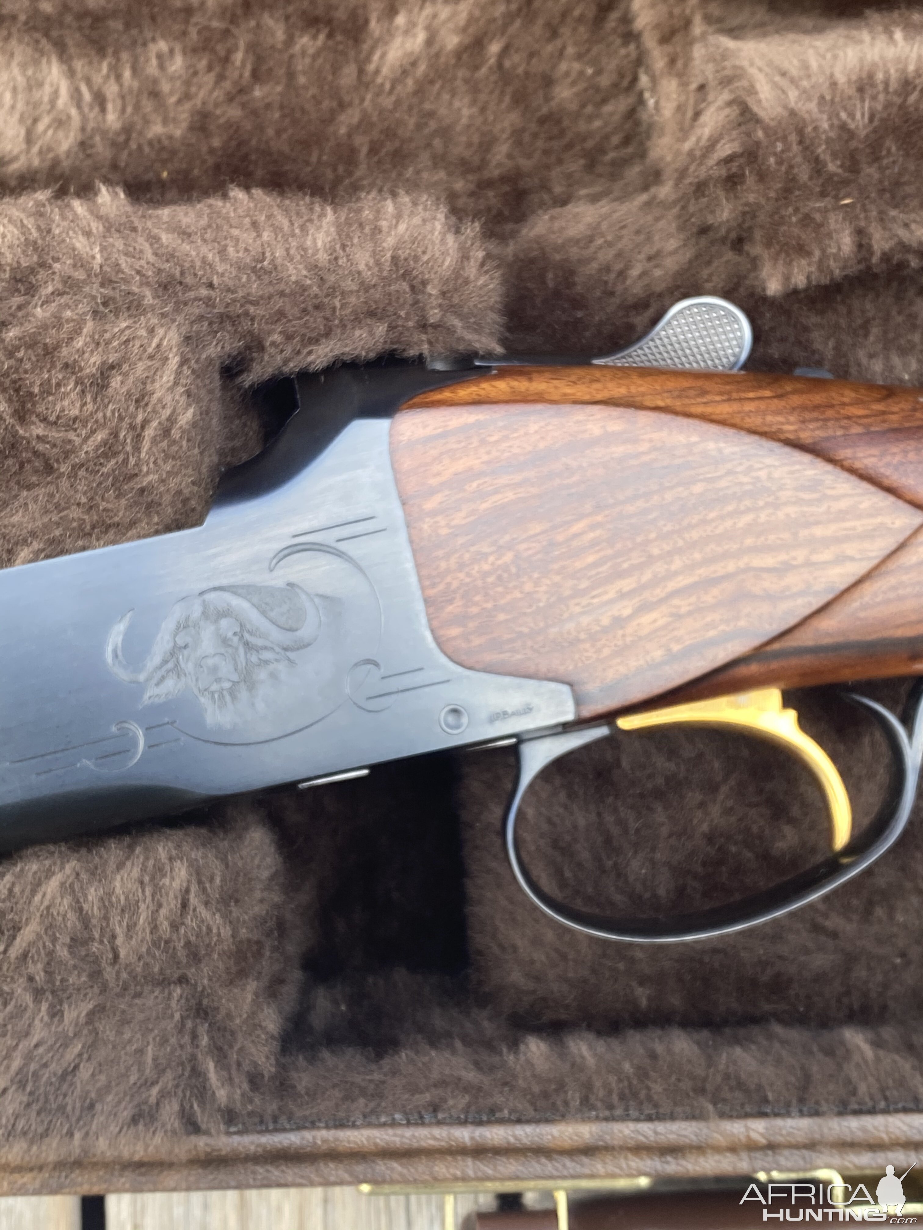 Browning 375 HH Magnum & 12 Bore Combo Rifle