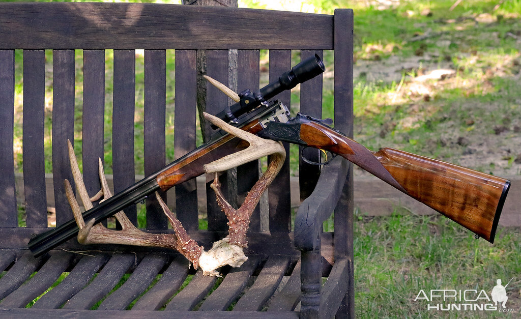 Browning Express Double Rifle Made In Belgium 1981