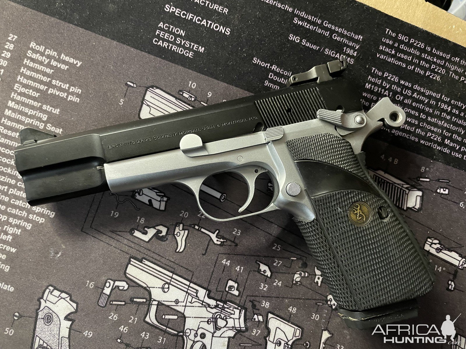 Browning HiPower Handgun