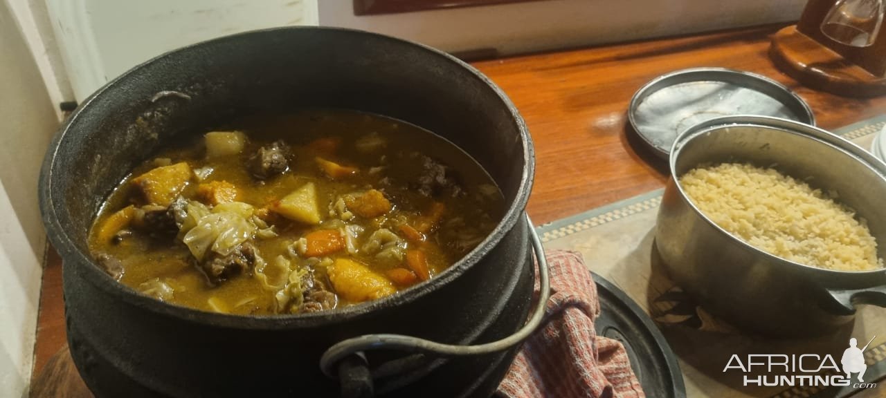 Buffalo Tail Stew Zimbabwe