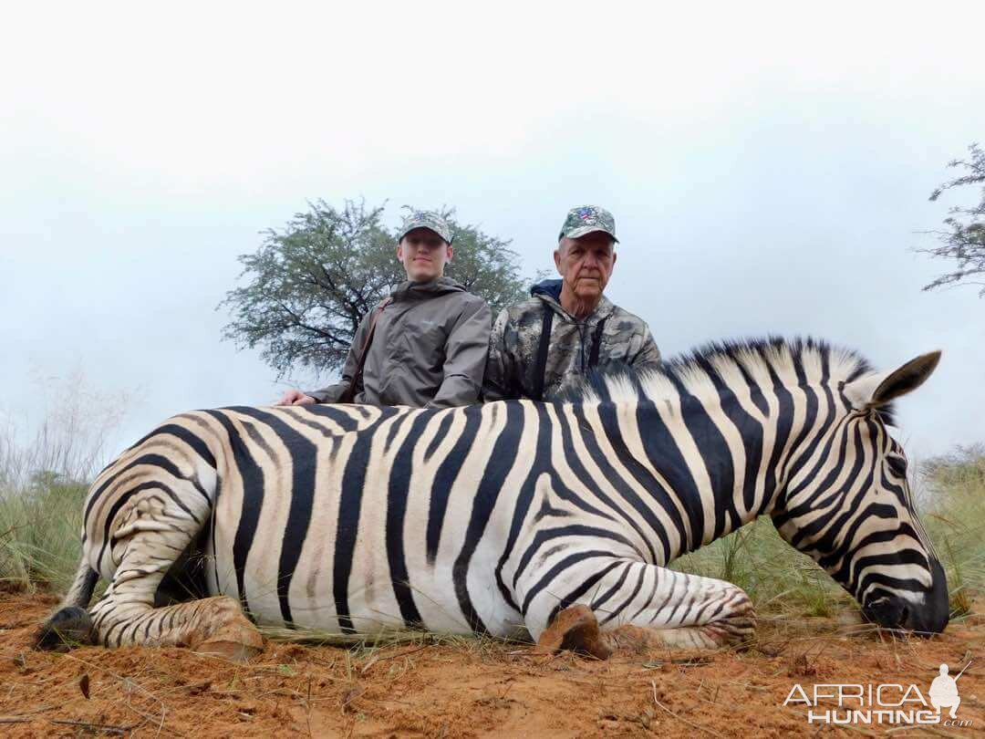 Burchell's Plain Zebra Hunt Namibia