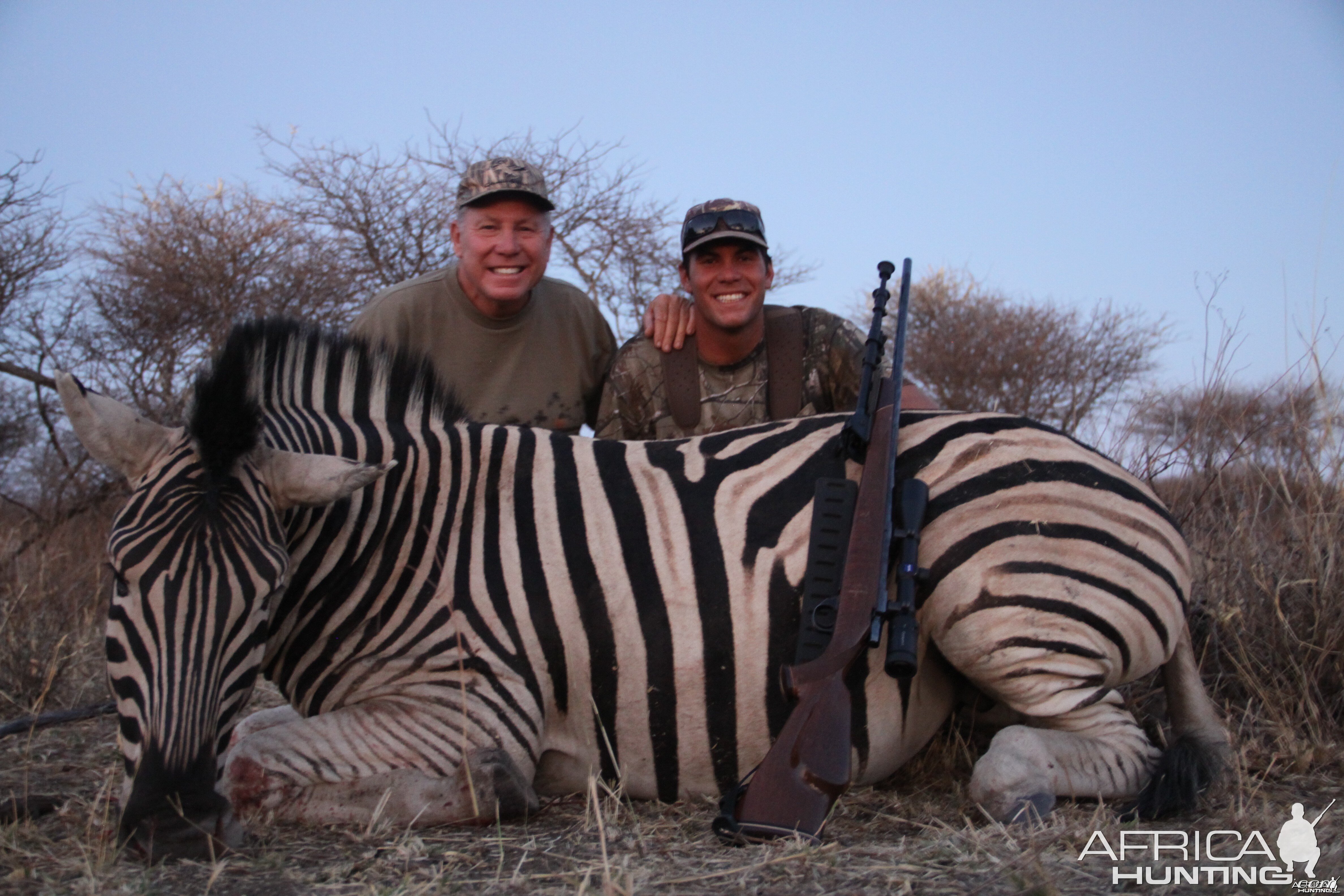 Burchell's Zebra hunted with Ozondjahe Hunting Safaris in Namibia