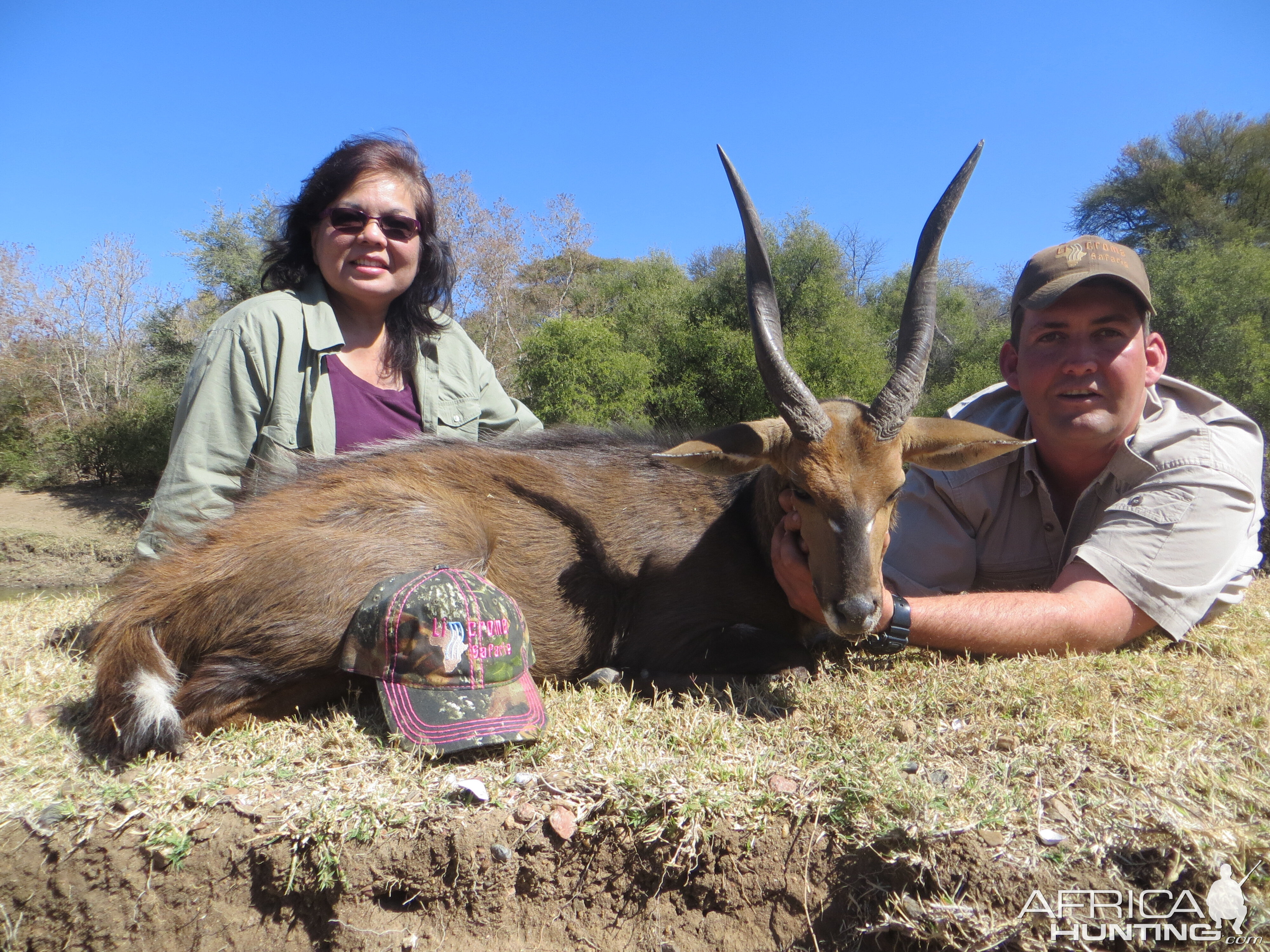 Bushbuck hunted with Limcroma Safaris