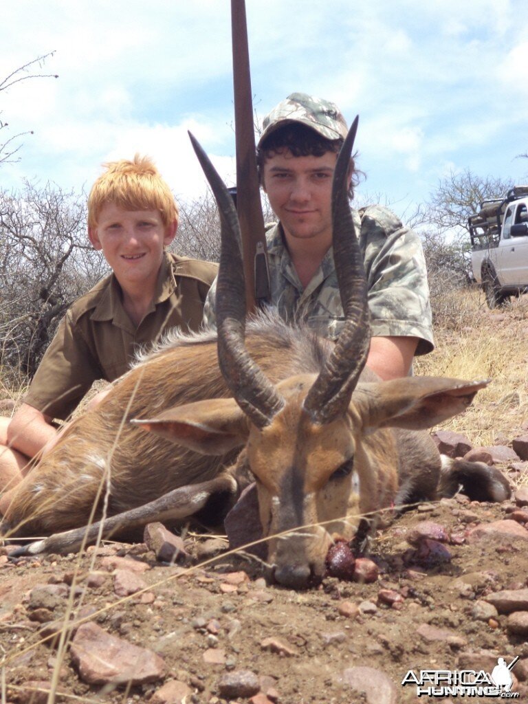 Bushbuck ram 17" shot at King'sKloof