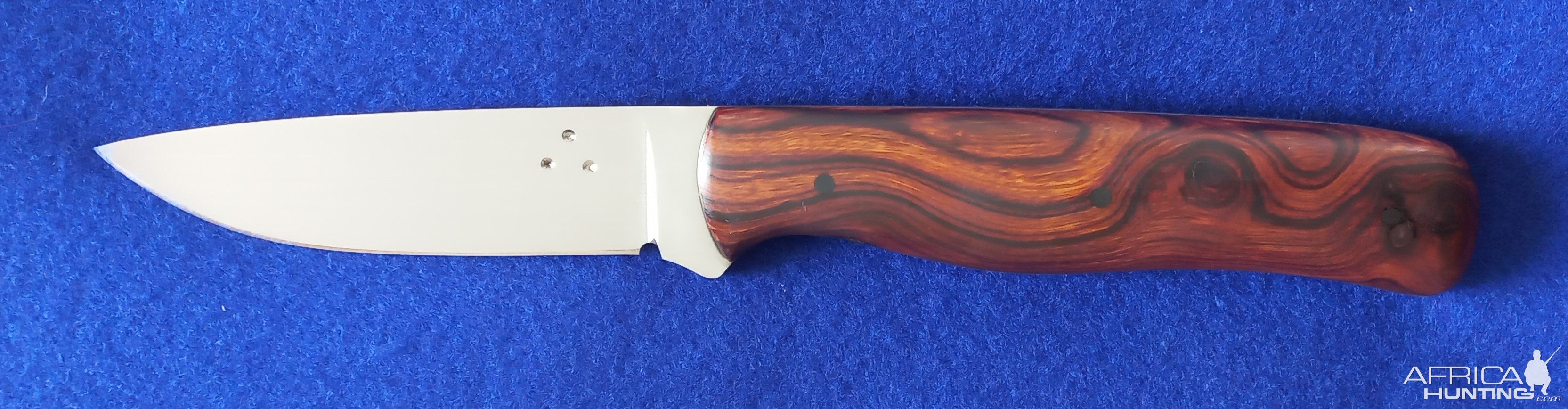 Bushcraft Hunter Knife With Arizona Desert Ironwood