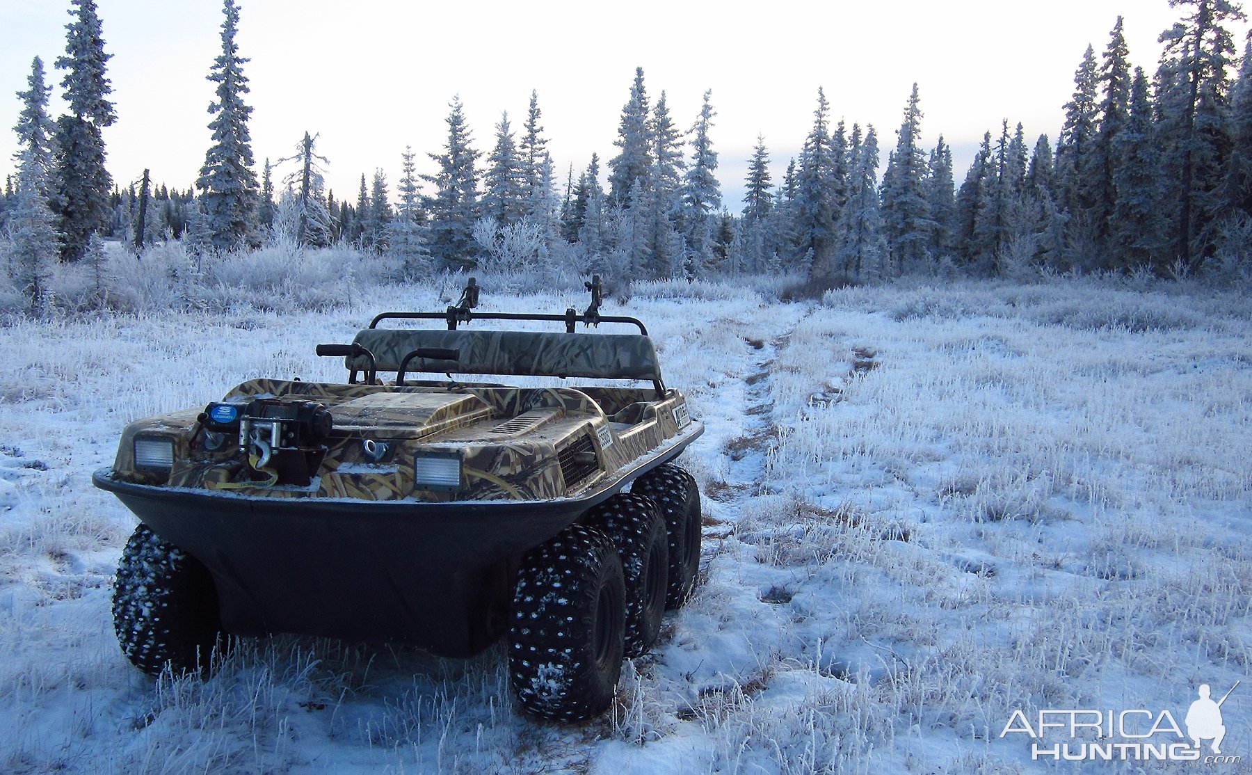 Camo 2002 Vanguard 6x6 Vehicle