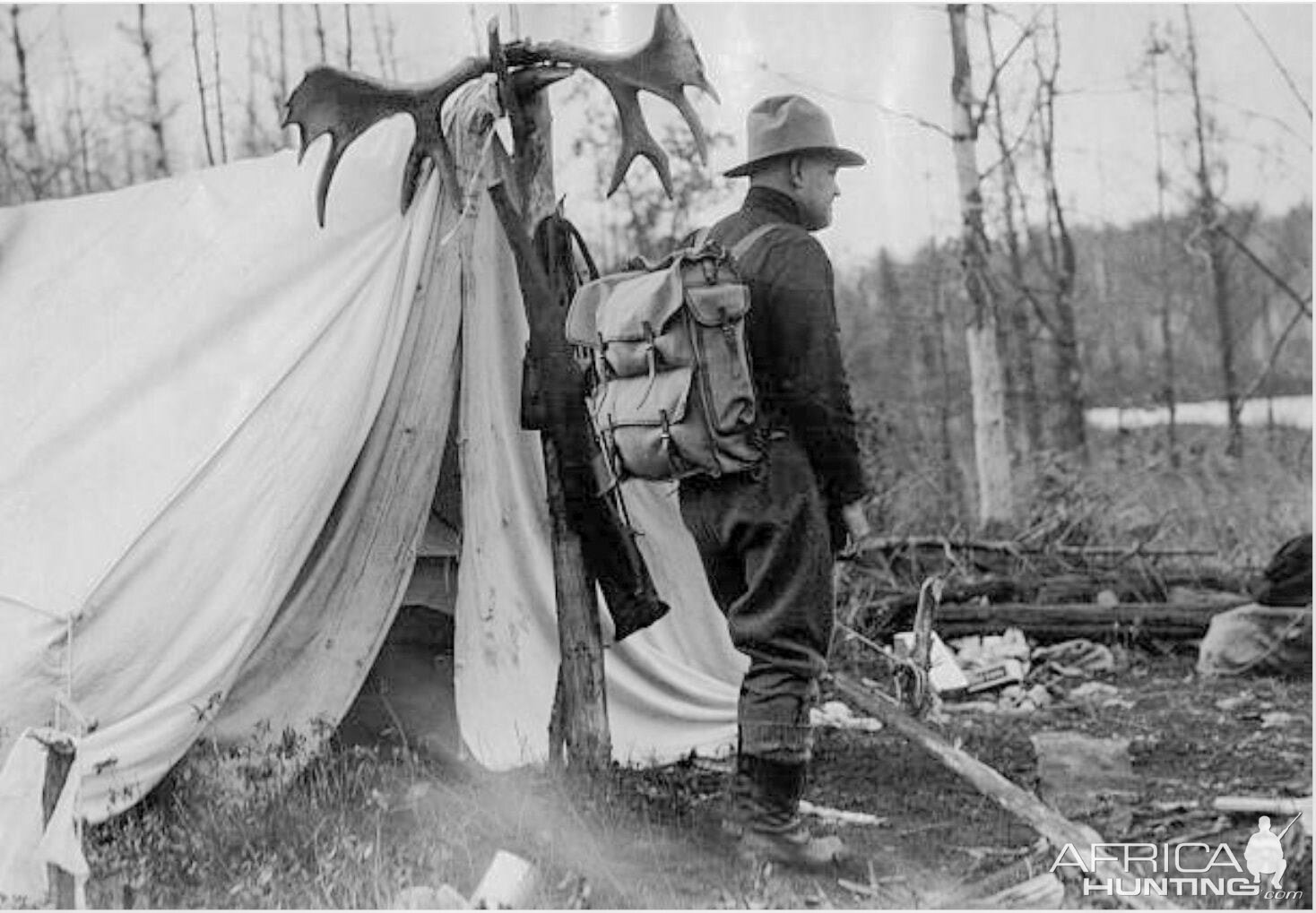 Canada Moose Hunting 1932