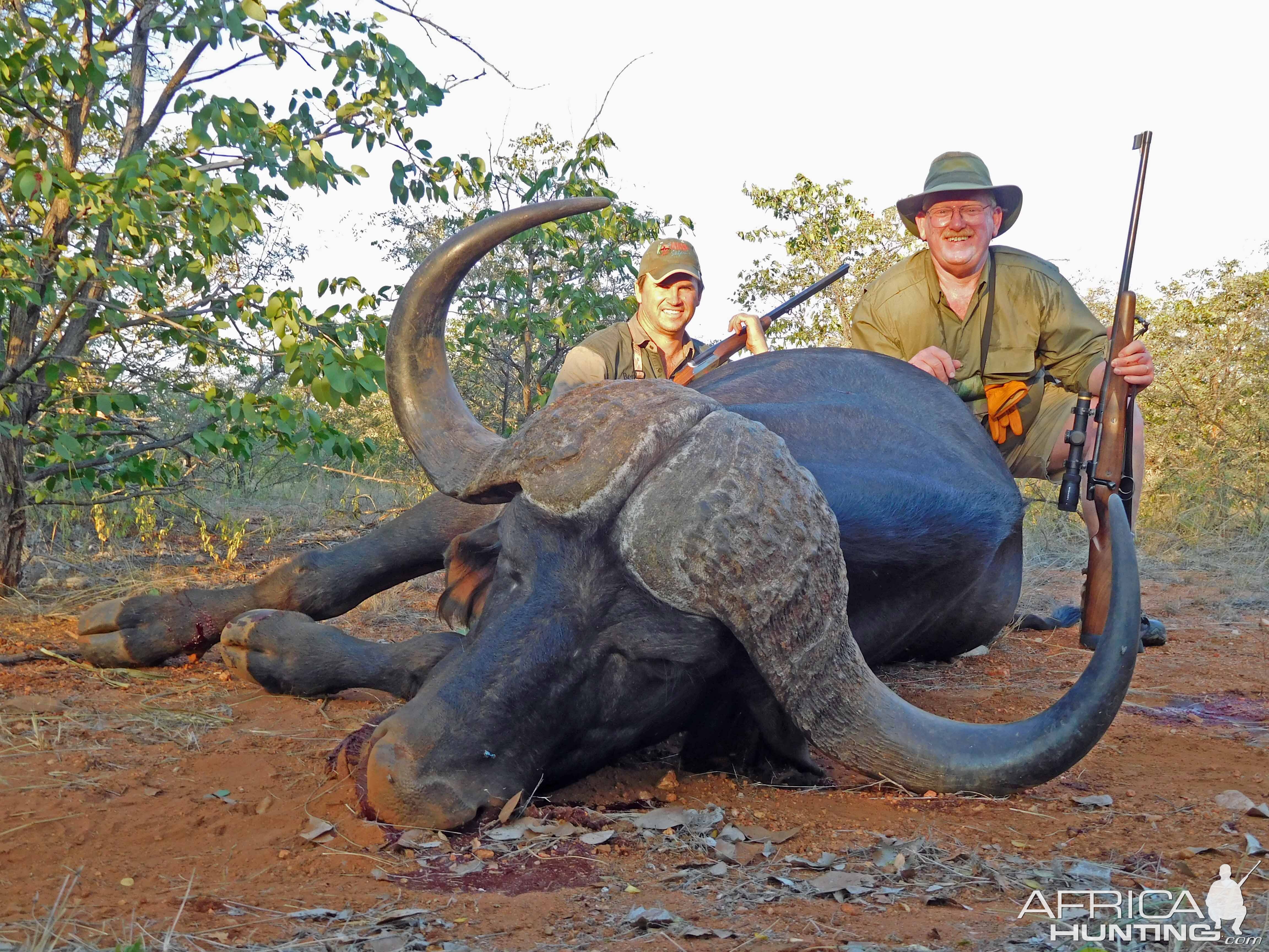 Cape Buffalo, While hunting with Bertus Garhardt at Dumukwa Safaris in April 2016.