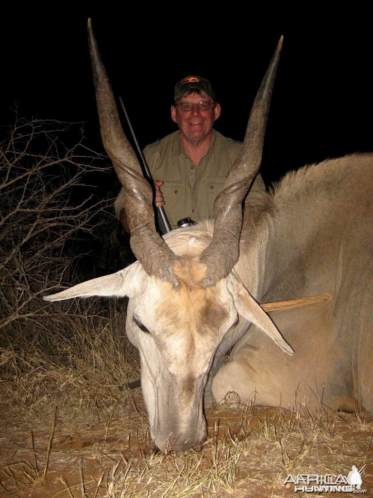 Cape Eland hunted with Cruiser Safaris