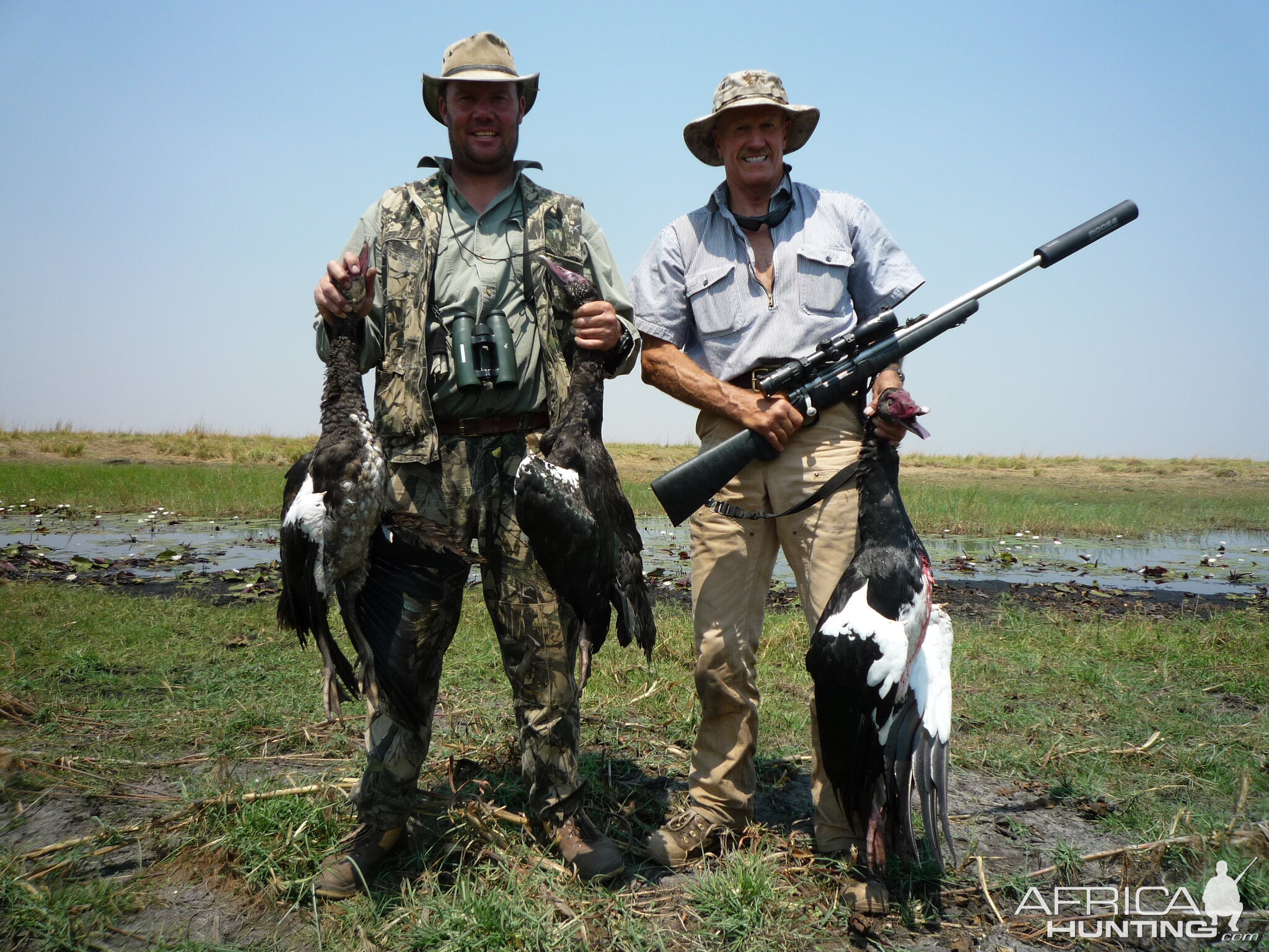 Caprivi Namibia Hunting Geese