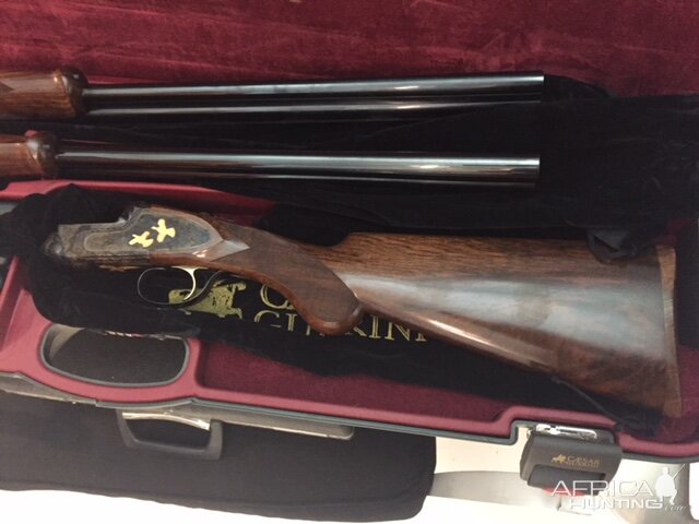 Ceasar Guerini Magnus 20/28 ga combo 2 barrel set Double Rifle