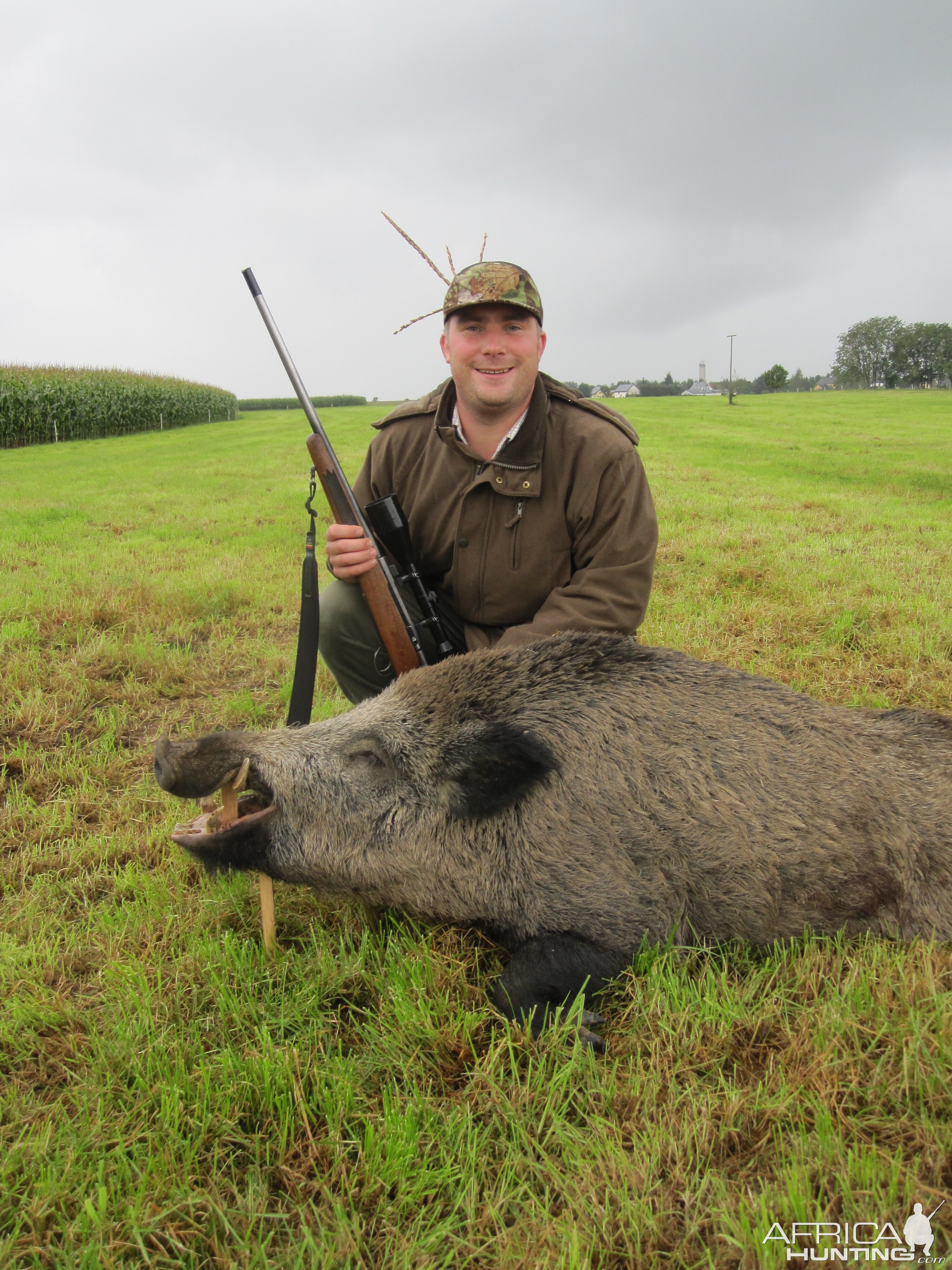 CIC Bronze medal wild boar shot in Germany