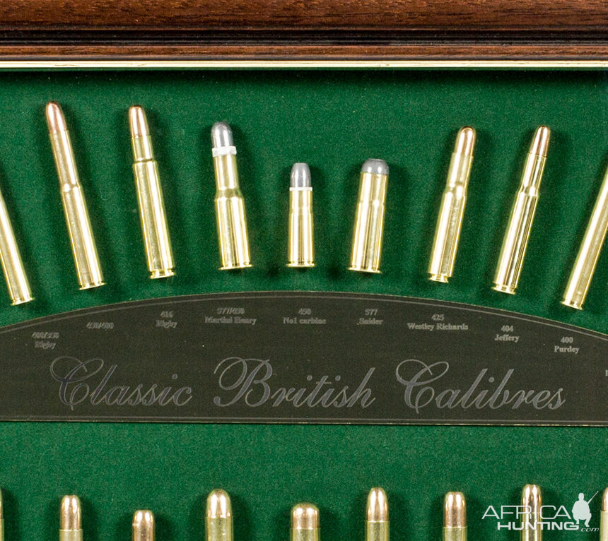 Classic British Cartridge Board from African Sporting Creations