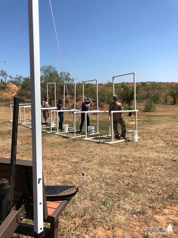 Clay Pigeon Shooting Texas USA