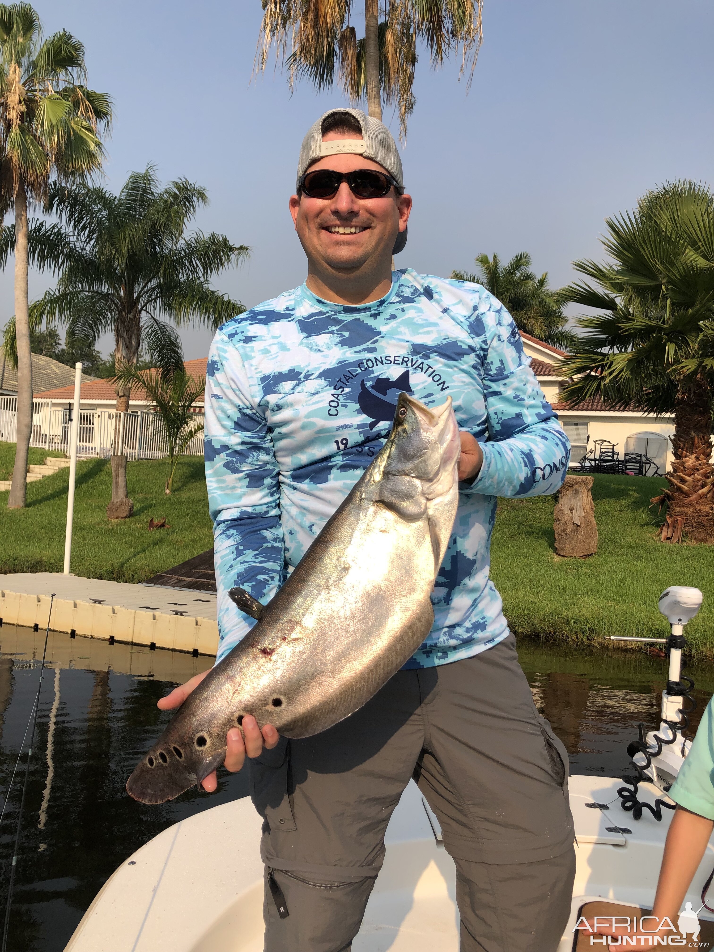 Clown featherback Fishing Florida USA