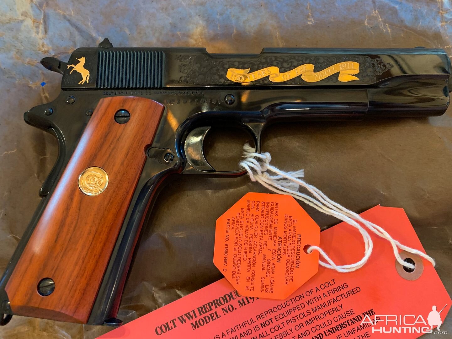 Colt 100th Anniversary 1911 Tier II Pistol