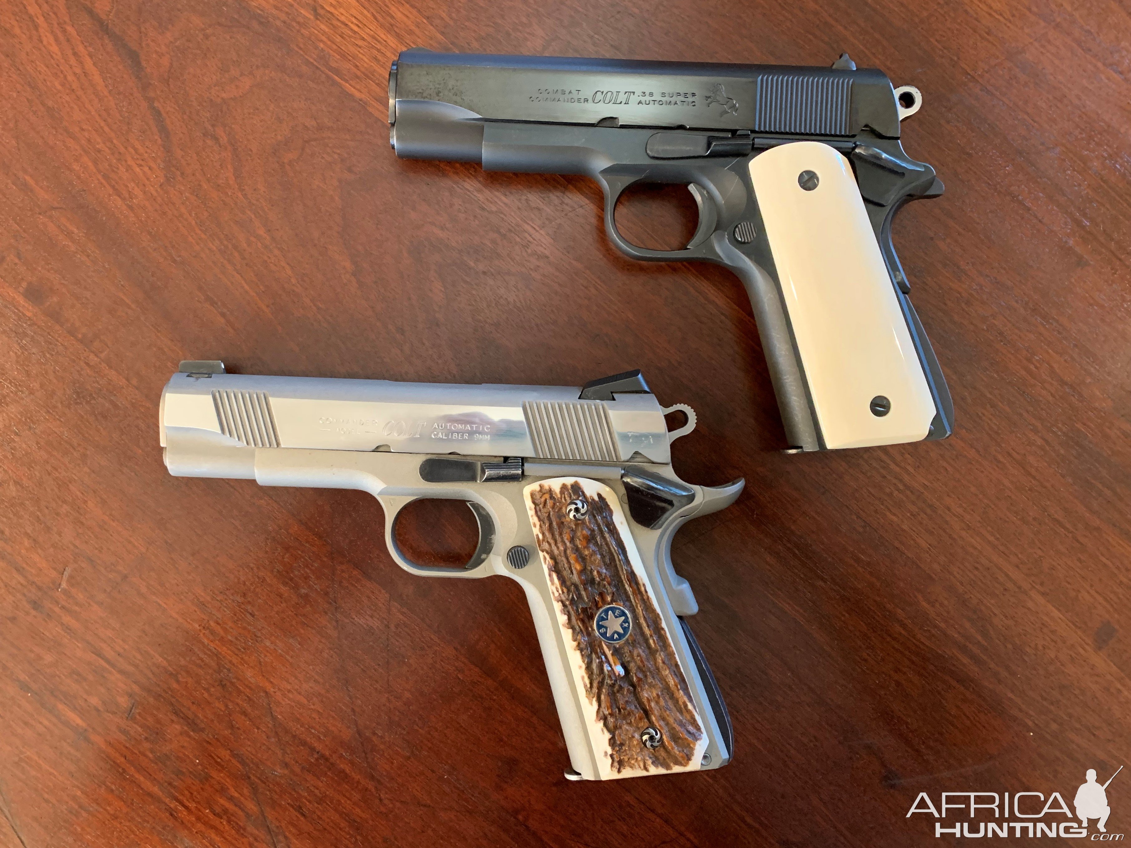 Colt Commander 38 Super & Colt Commander 9MM Handguns