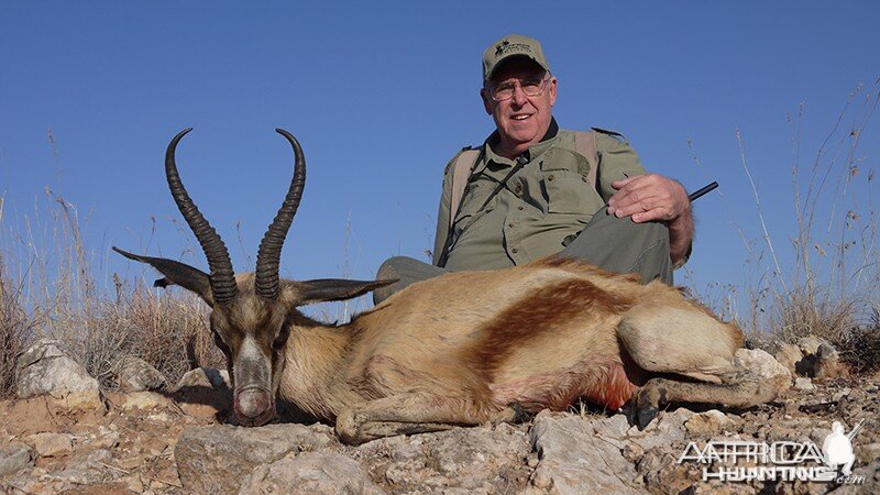 Copper Springbok hunt with Wintershoek Johnny Vivier Safaris