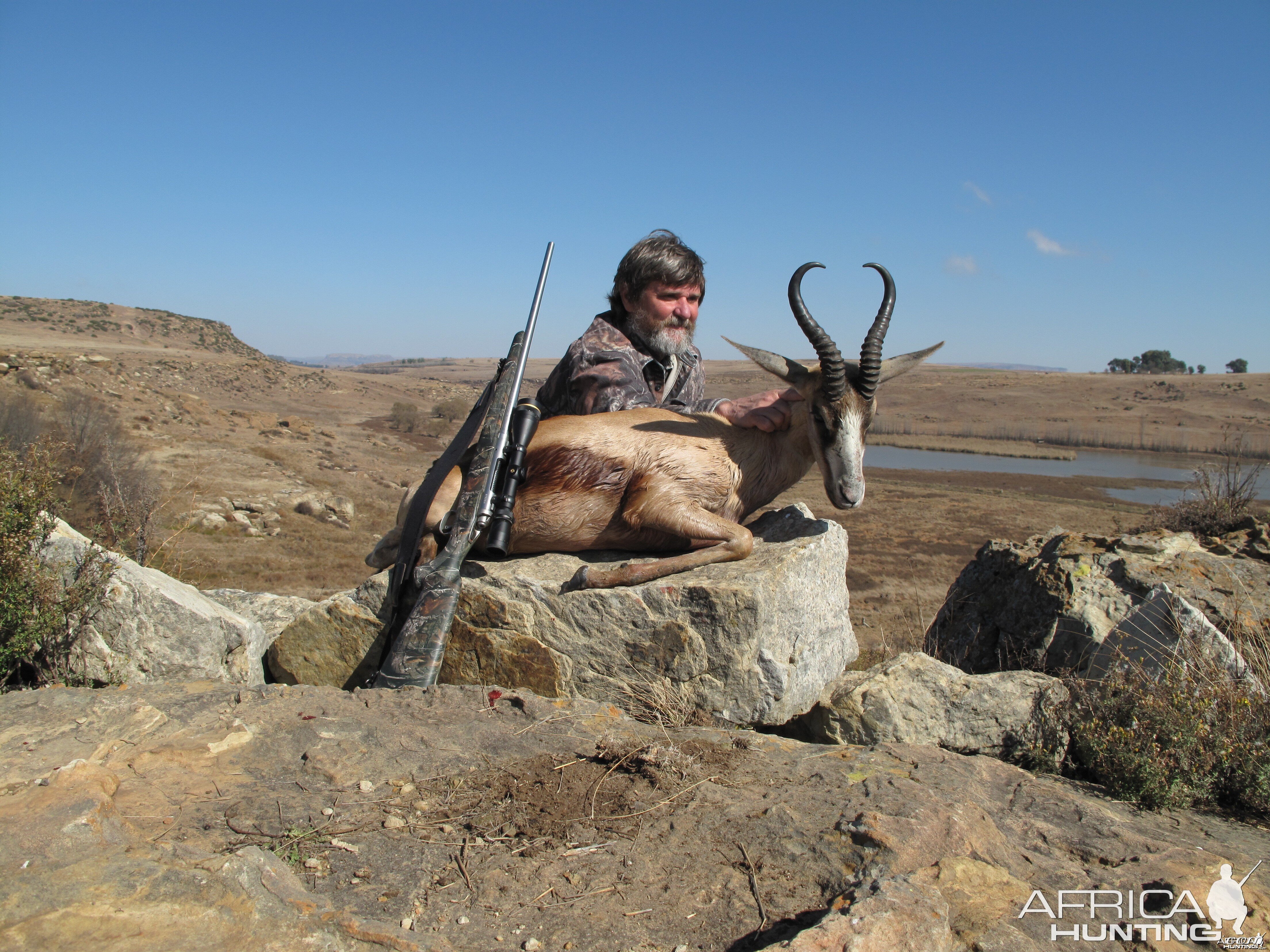 Copper Springbuck, Hunting with Clients