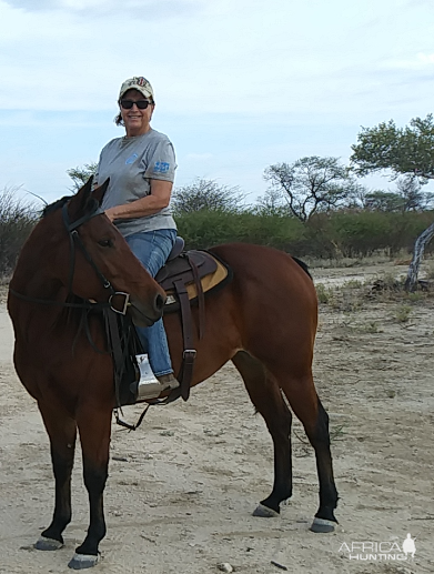 Cowgirl in Africa