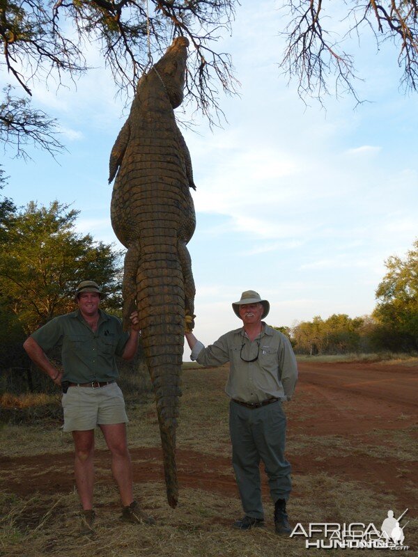 Croc hunt with Wintershoek Johnny Vivier Safaris