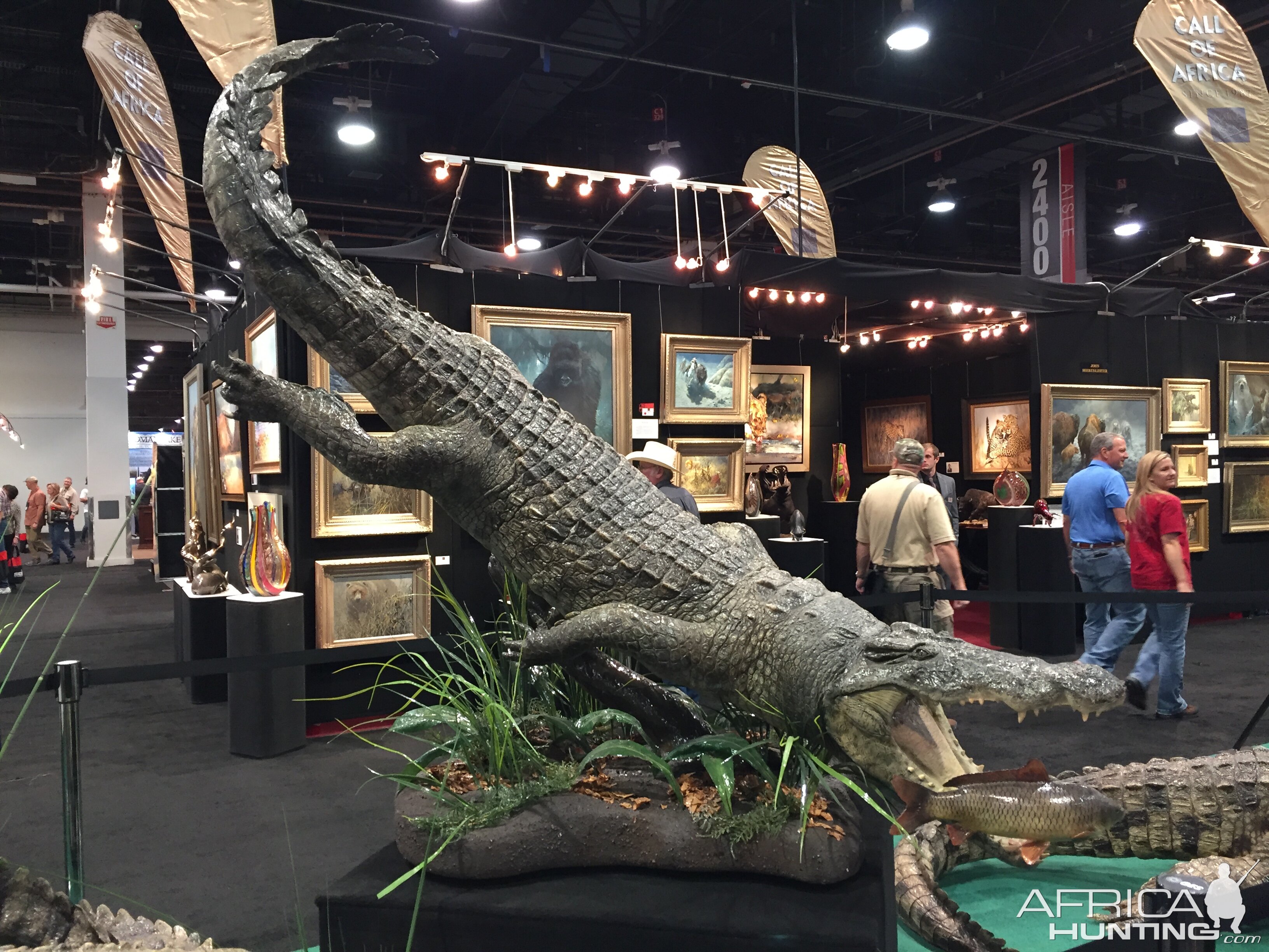 Crocodile Full Mount Taxidermy