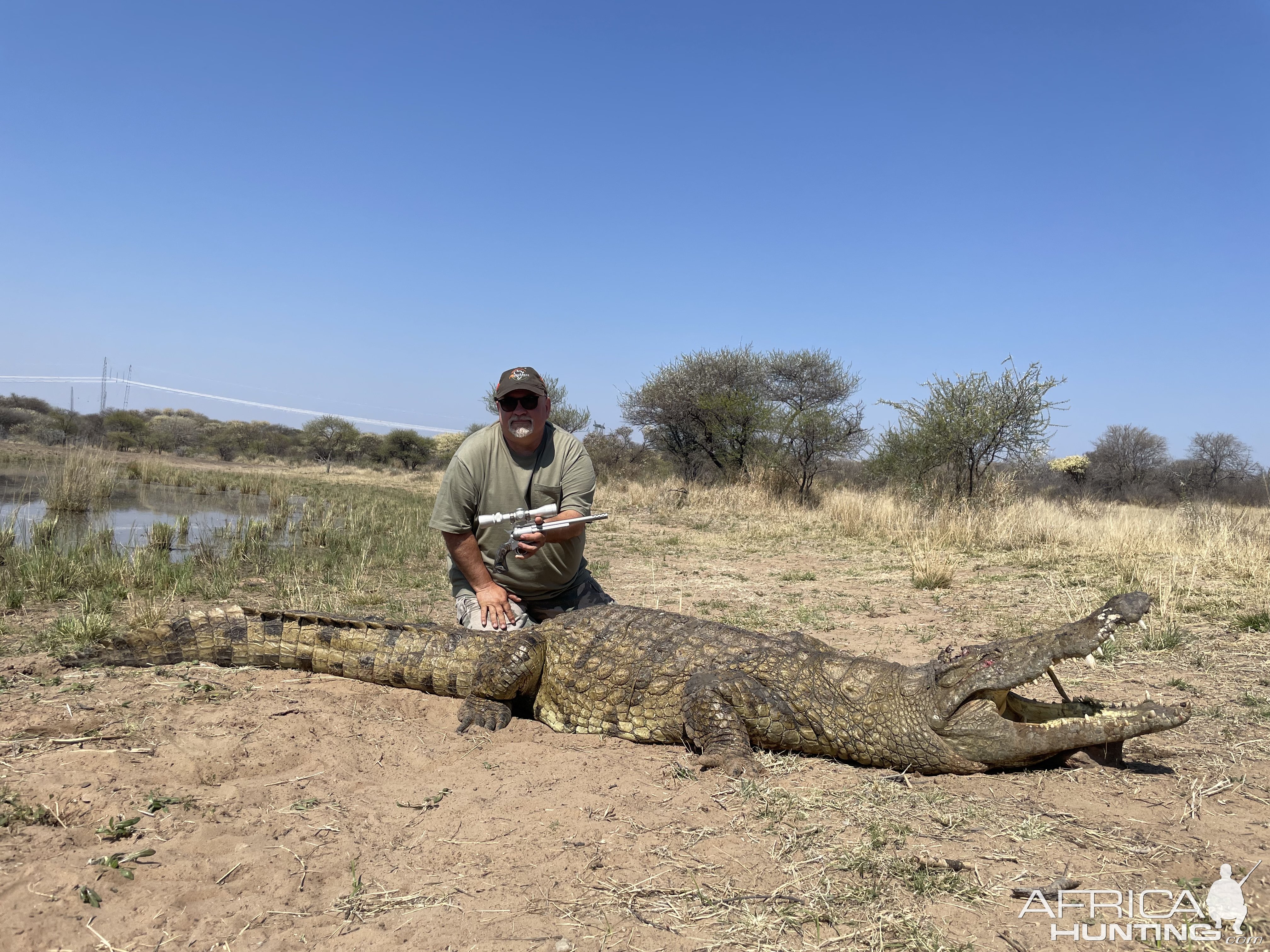 Crocodile Handgun Hunt South Africa