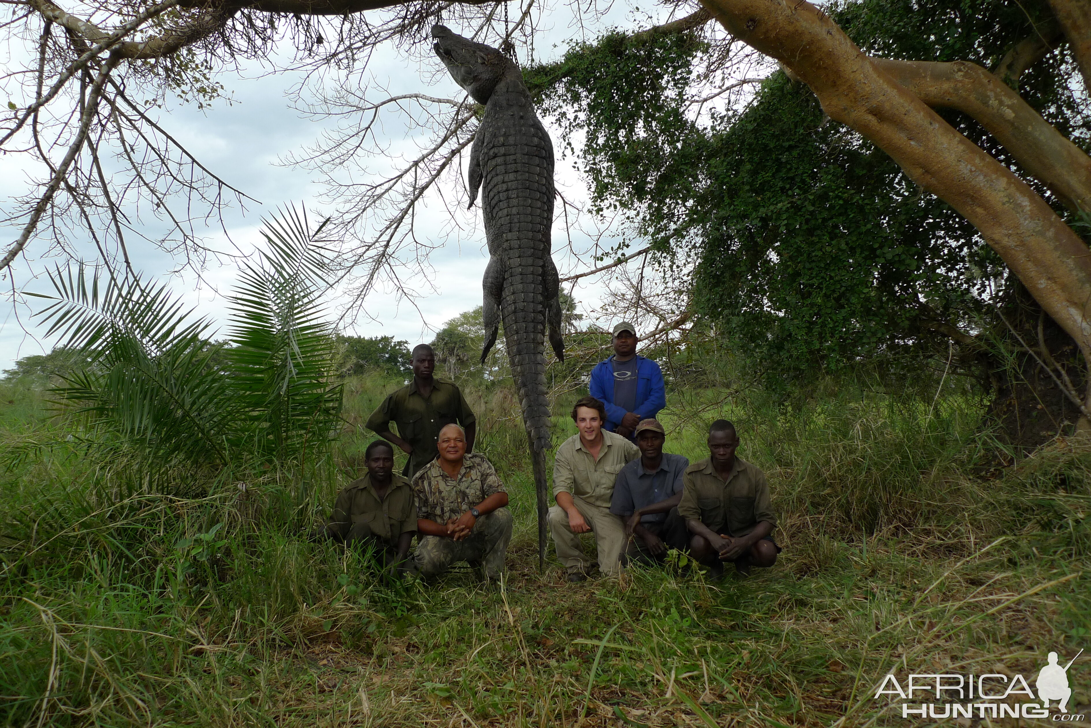 Crocodile hunting Mozambqiue