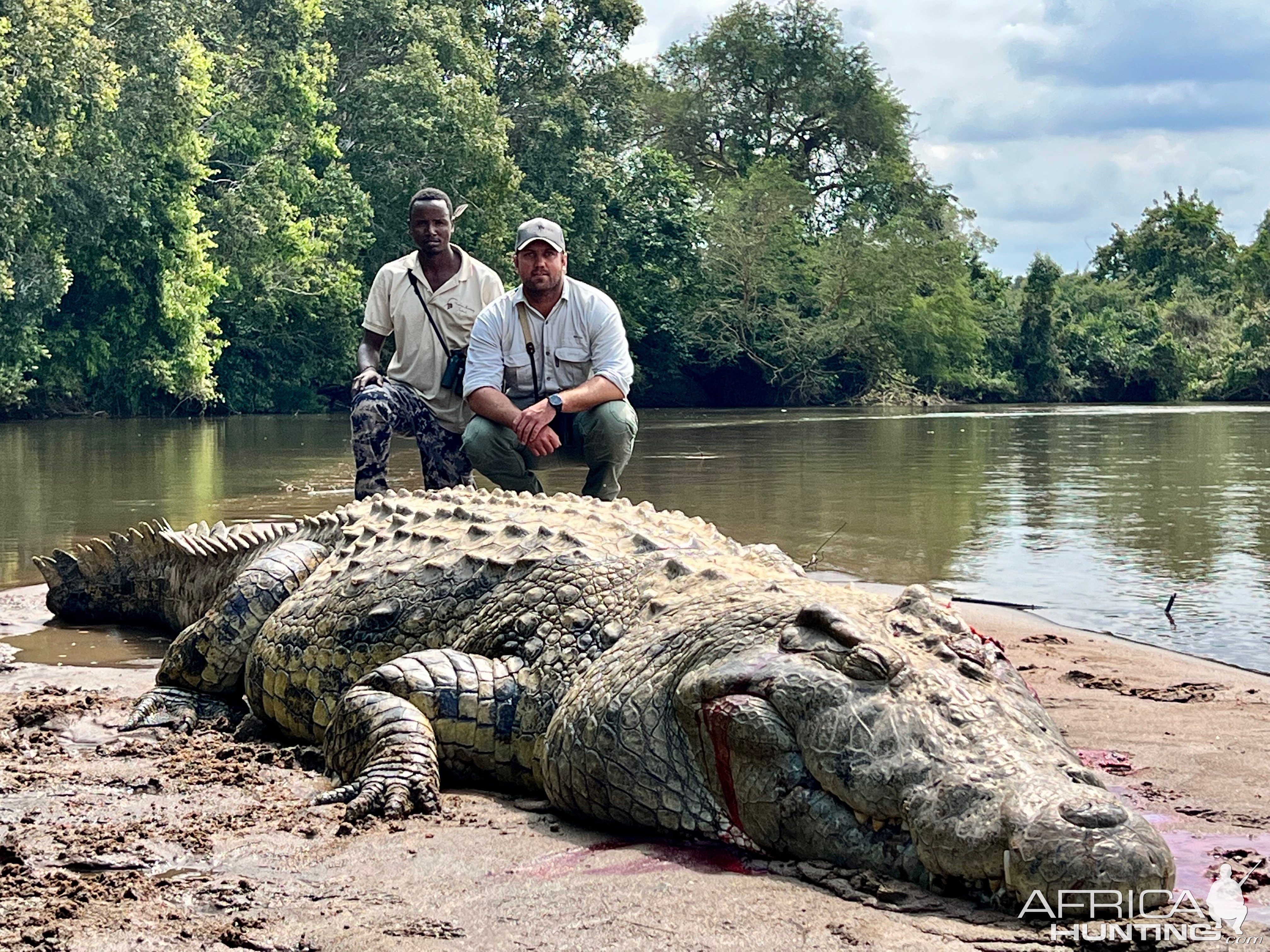 Crocodile with Zana Botes Safari