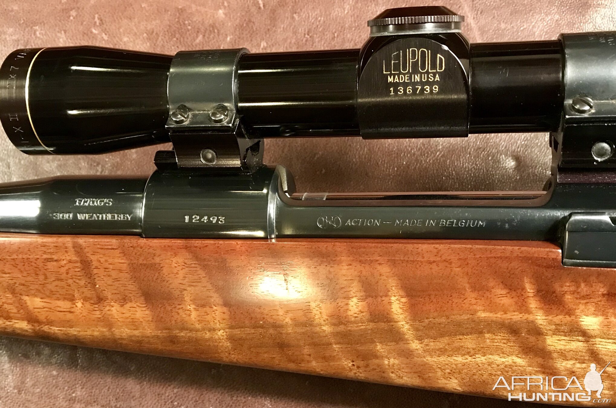 Custom Rifle with Mauser style action