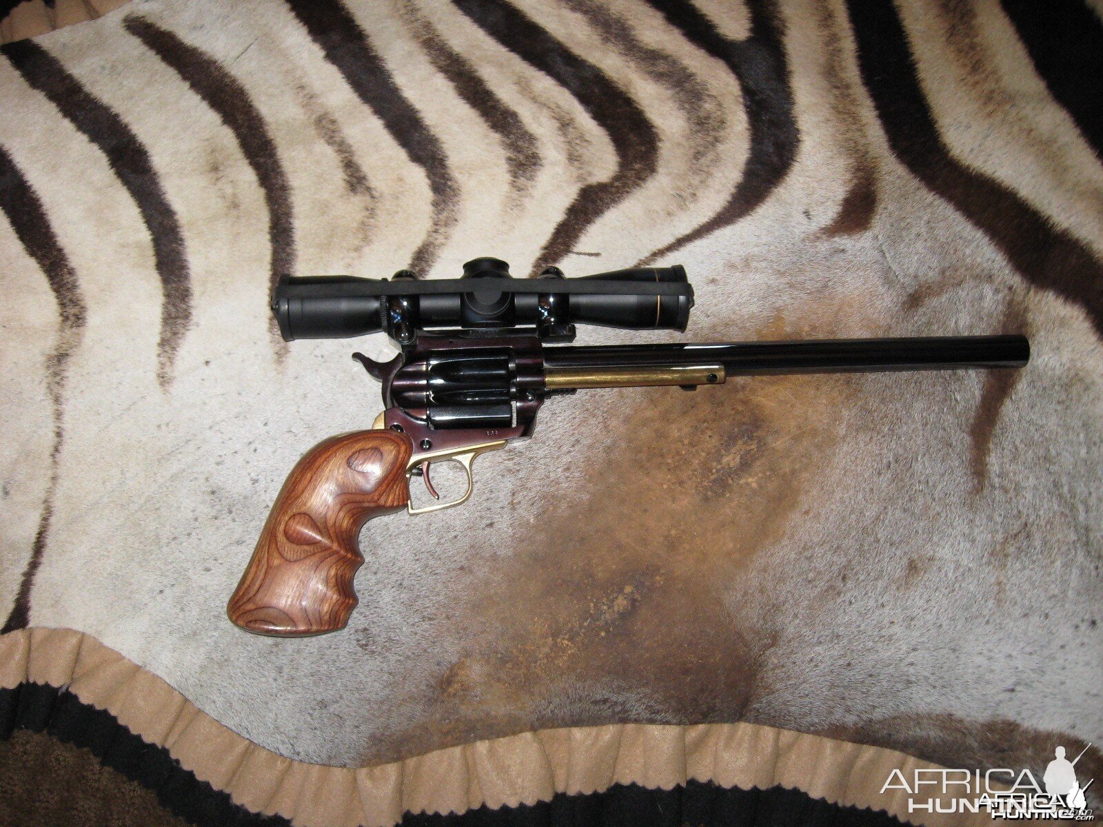 custom ruger hawkeye in 44 mag