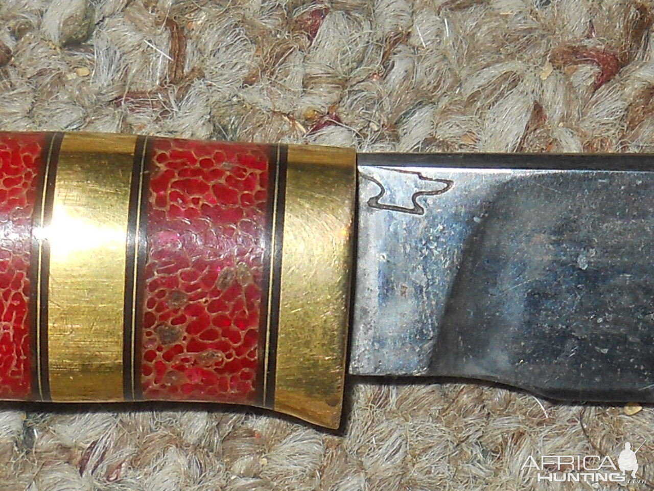 Custom Stuart Smith African made knife